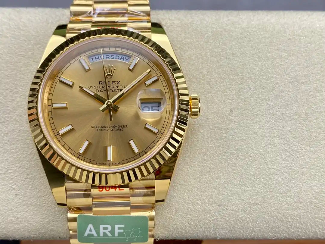 Rolex Day-Date II 41mm Champagne Dial 228238