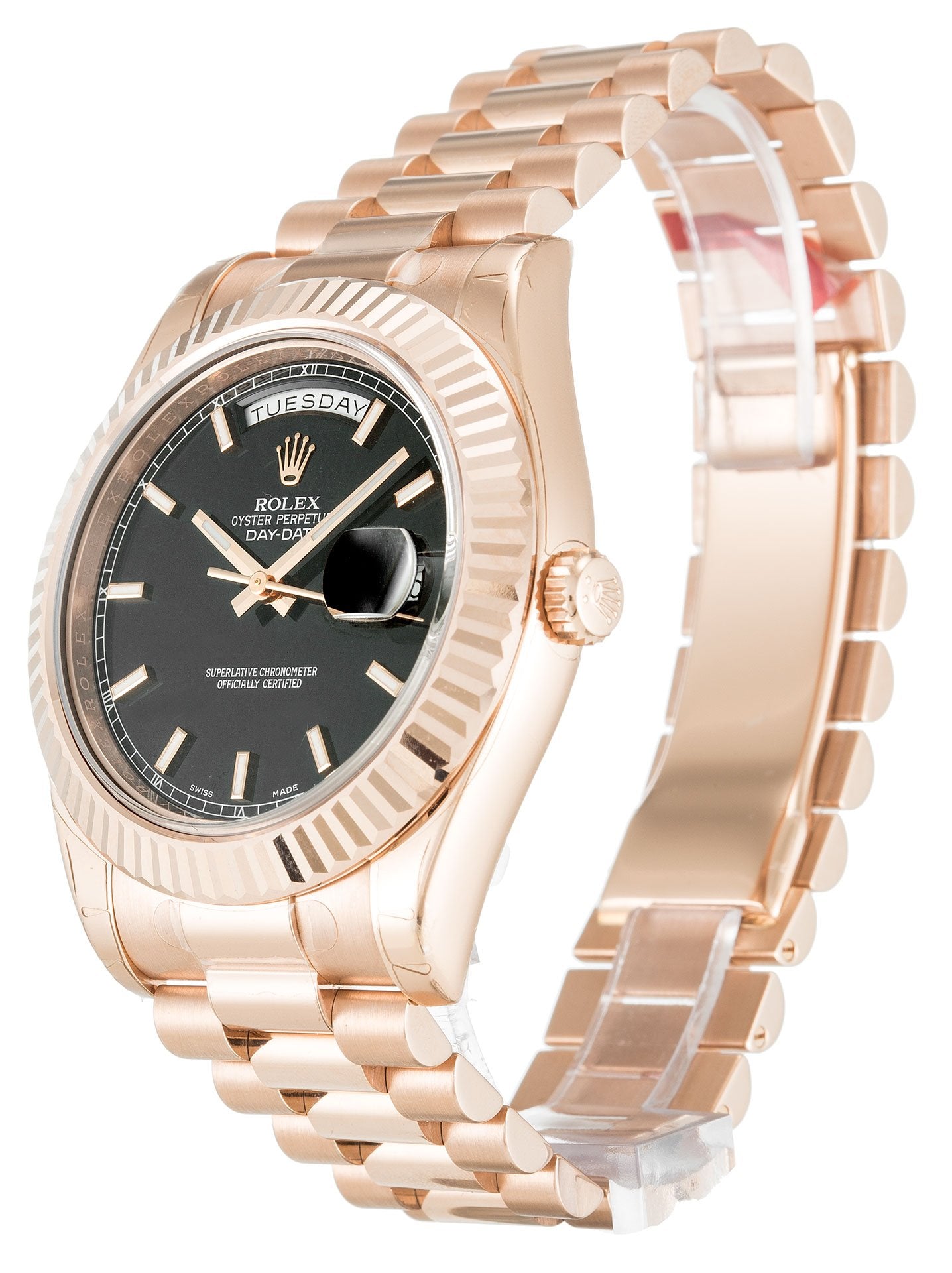 Rolex Day-Date II 41mm Black Dial 218235-2