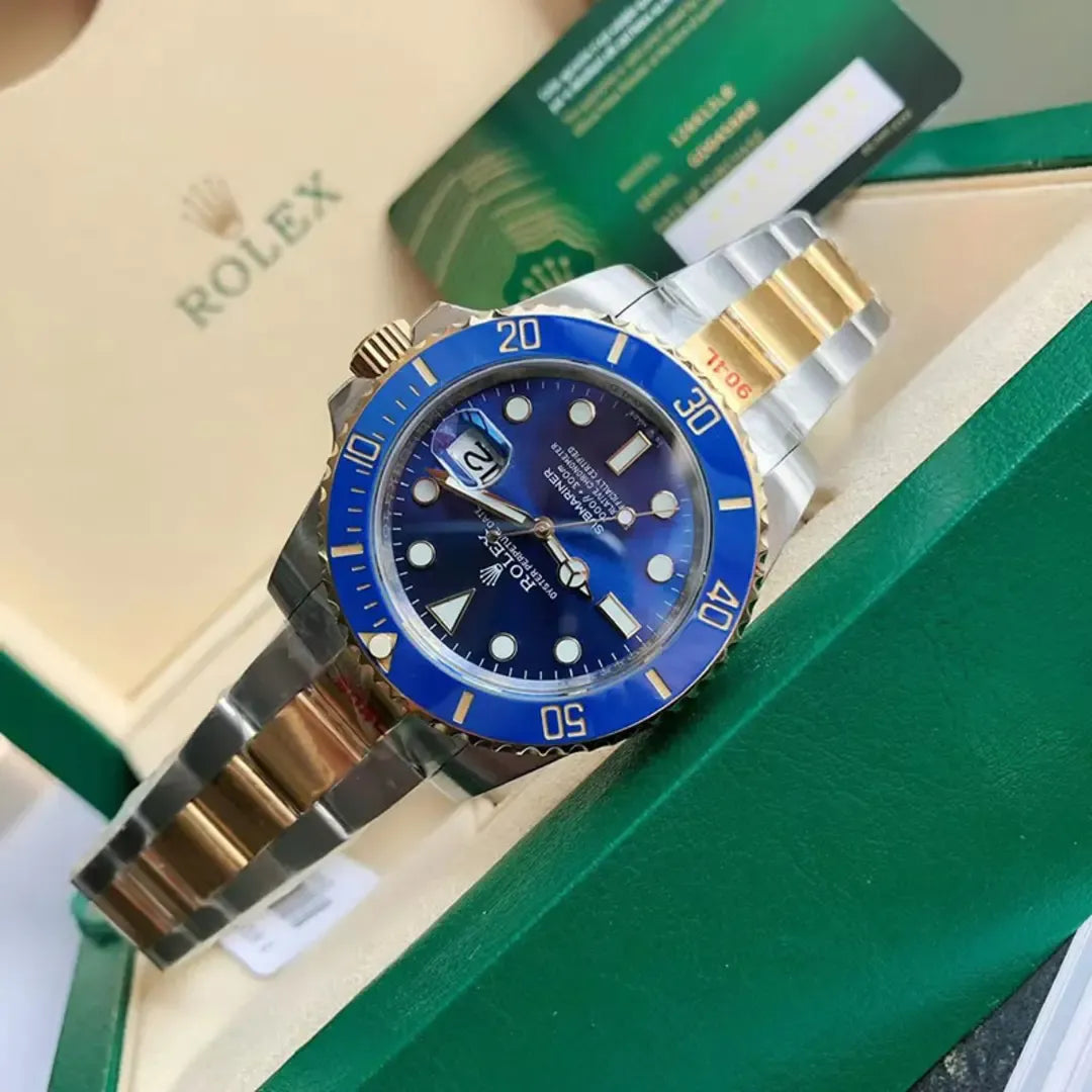 Submariner 126613LB 40mm Two Tone Oyster Bracelet Blue Dial Watch