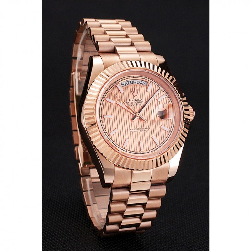Rolex Day-Date 41mm Rose-Gold Dial REP016823