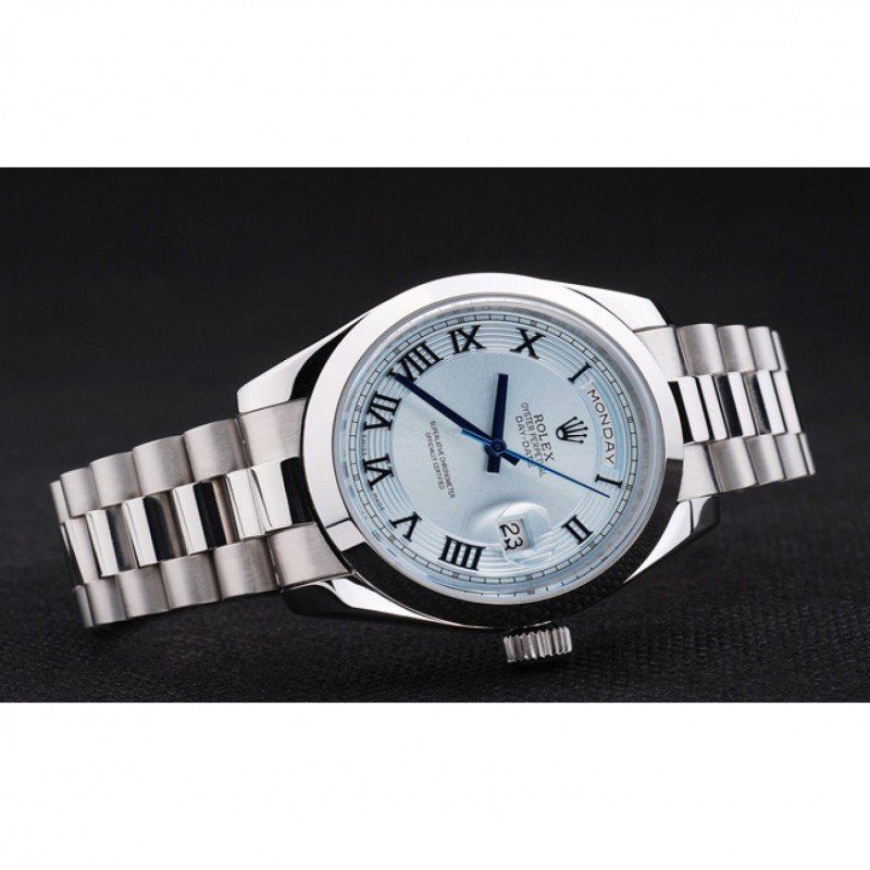 Rolex Day-Date 42mm White Dial RL197
