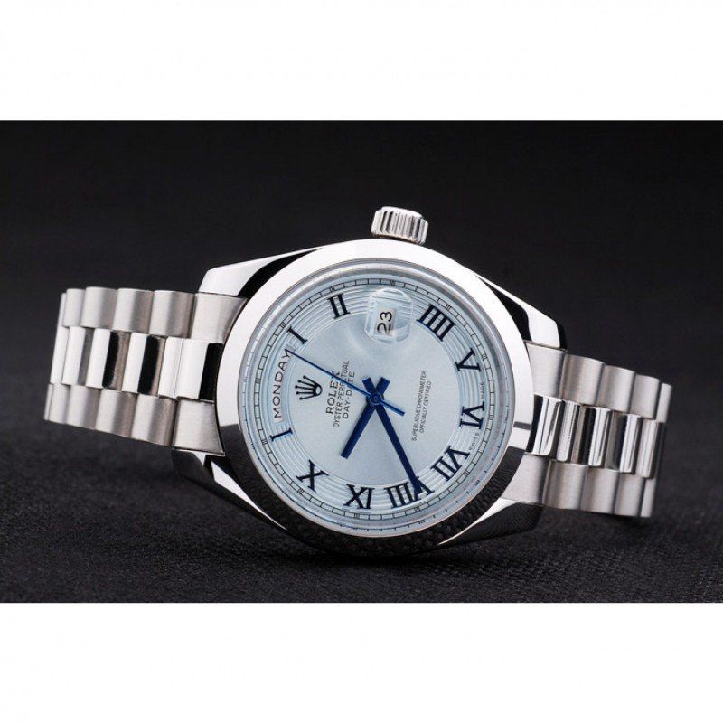 Rolex Day-Date 42mm White Dial RL197