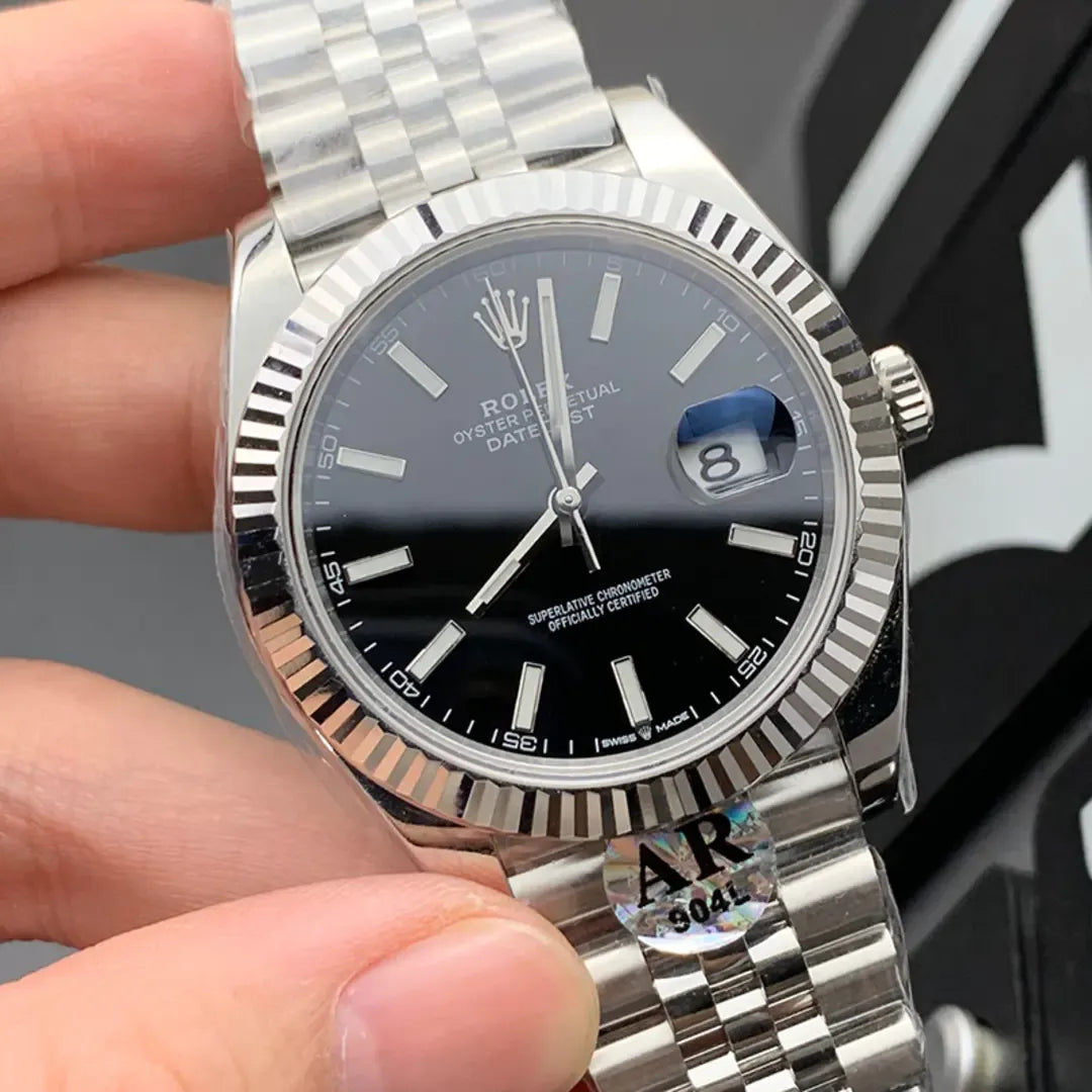 Datejust 126334 Black Dial Men's Watch 41mm, Women's Watch 36mm