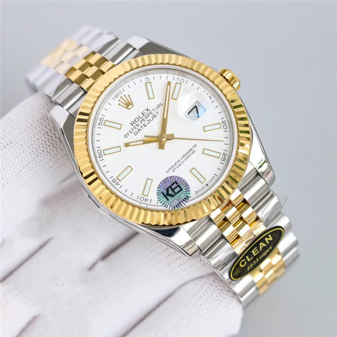Datejust 126334-0015 White Dial 41mm Watch