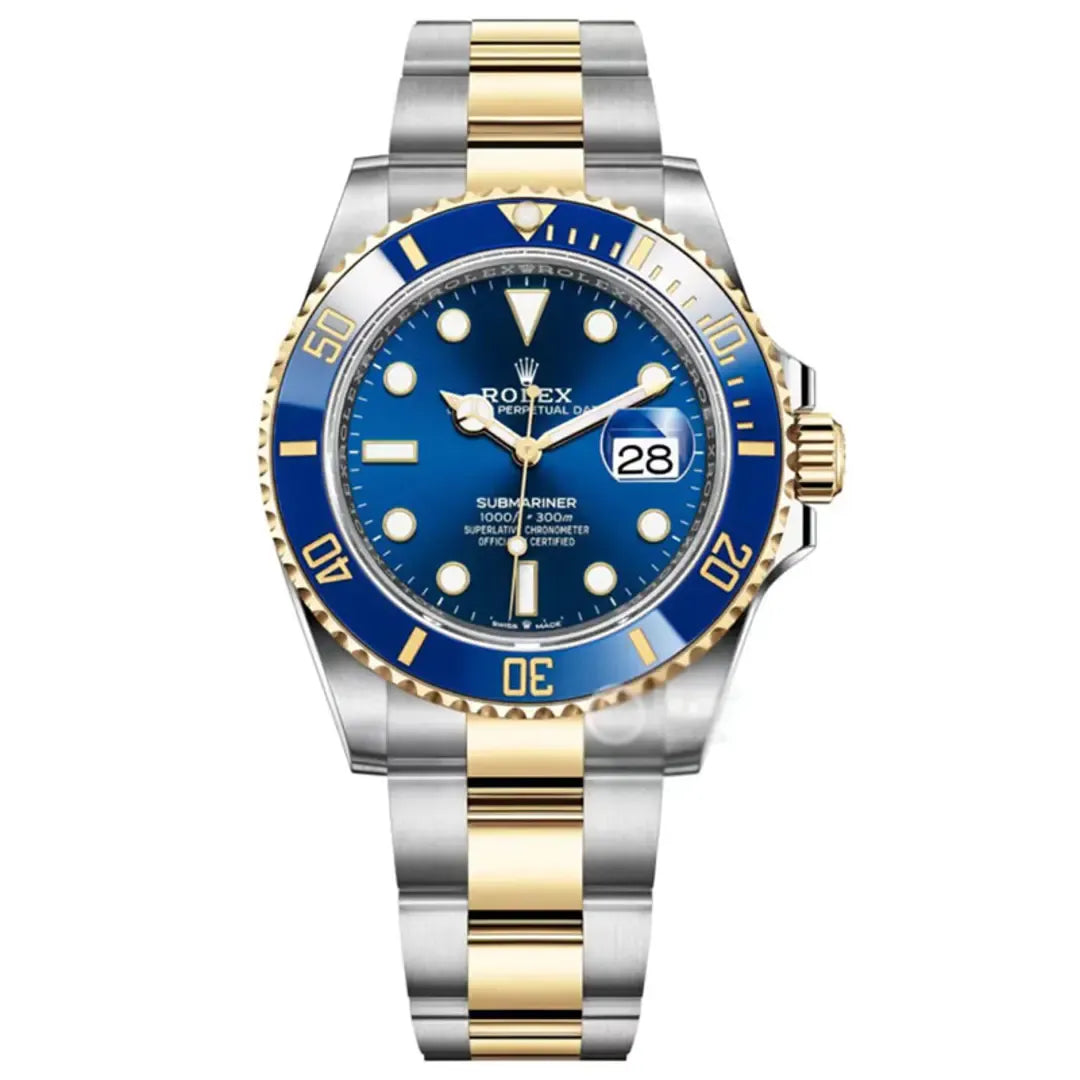 Submariner 126613LB 40mm Two Tone Oyster Bracelet Blue Dial Watch