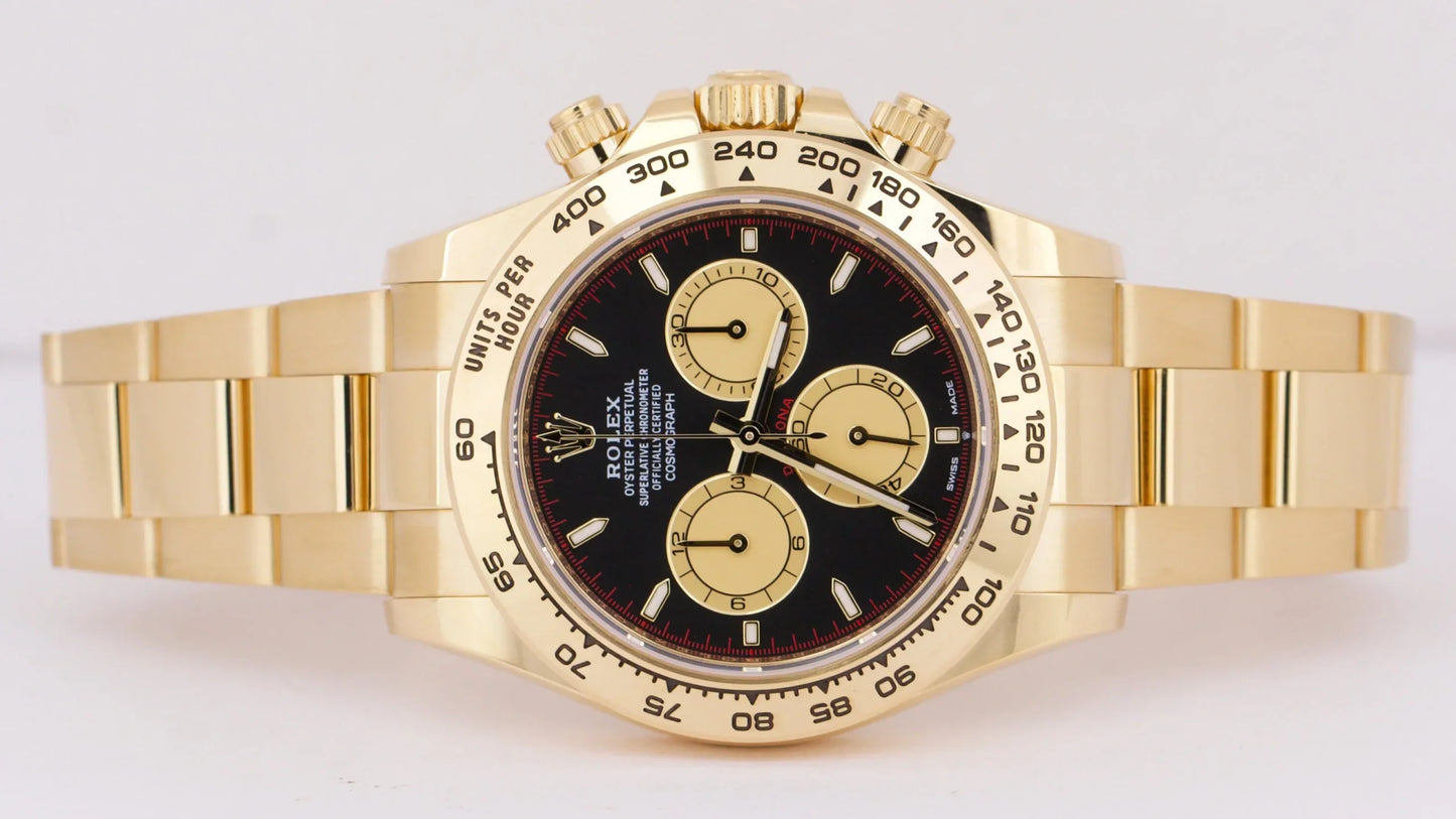 Rolex Daytona 40 mm Intense black Dial 126508