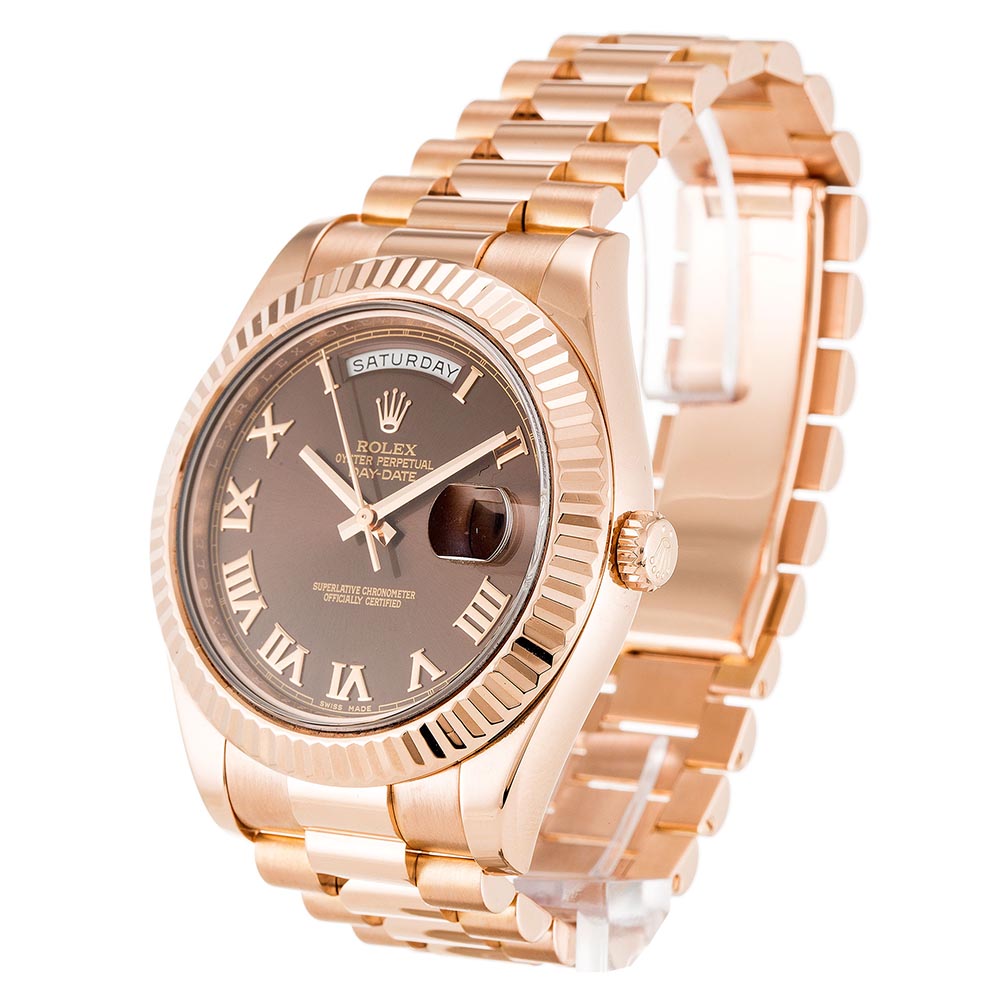 Rolex Day-Date II 41mm Chocolate Dial 218235
