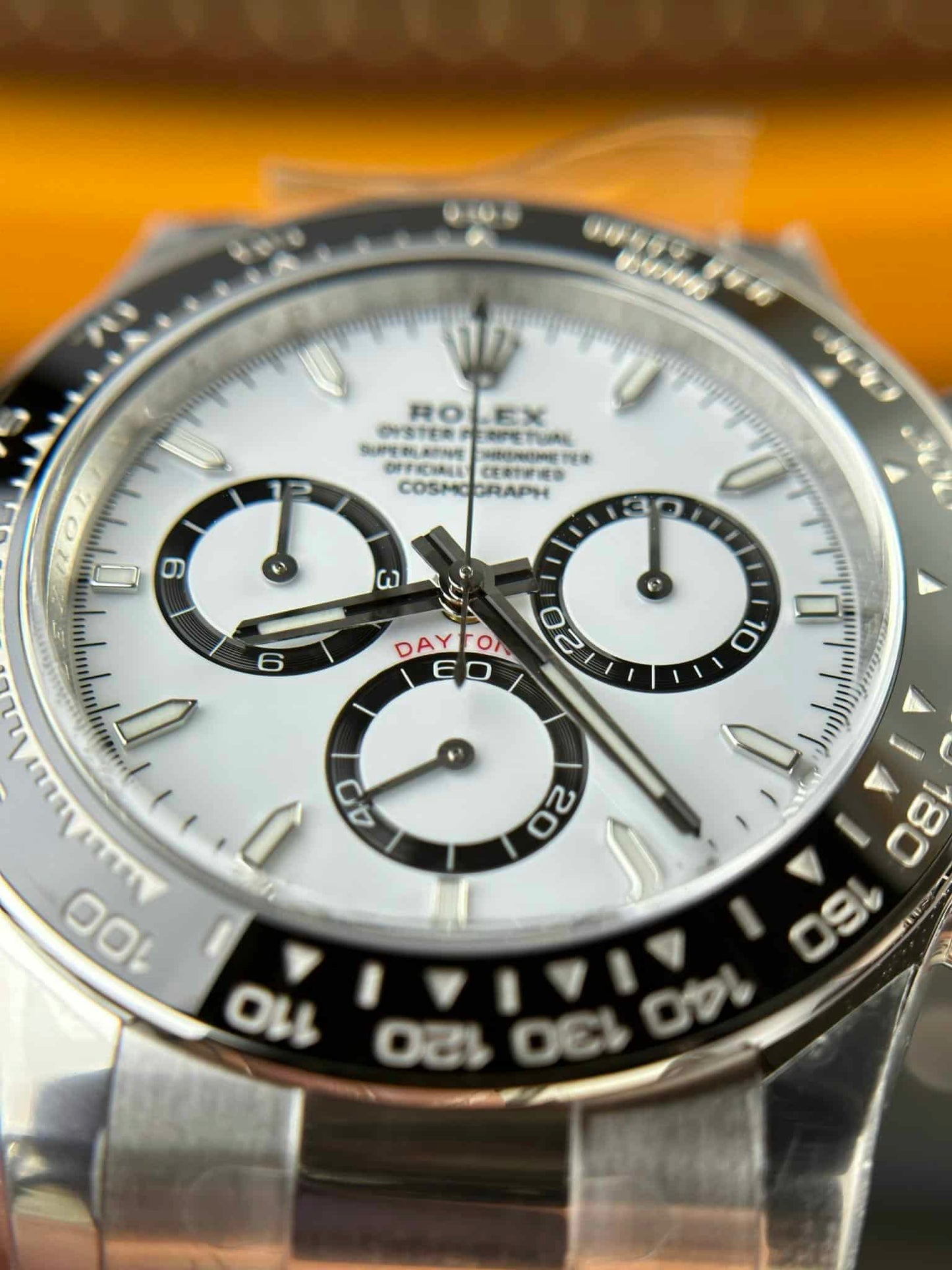 Rolex Daytona "Panda" 40 mm White Dial 126500LN