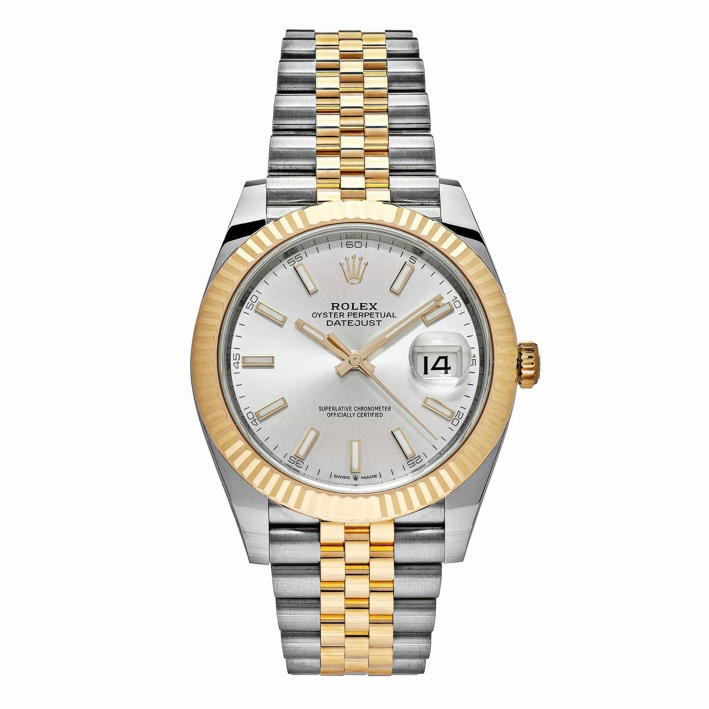 Datejust 126334-0015 White Dial 41mm Watch
