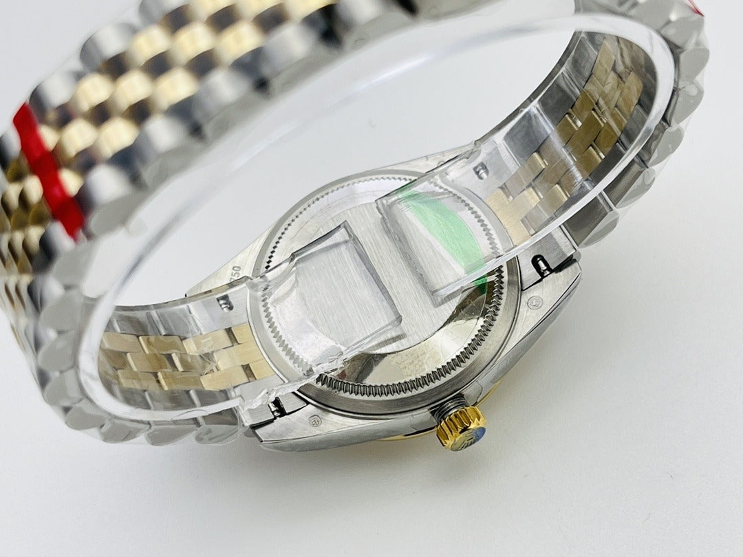 Rolex Datejust 36mm Gold Palm Motif Dial 126233