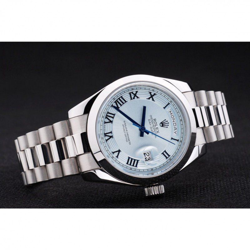 Rolex Day-Date 42mm White Dial RL197