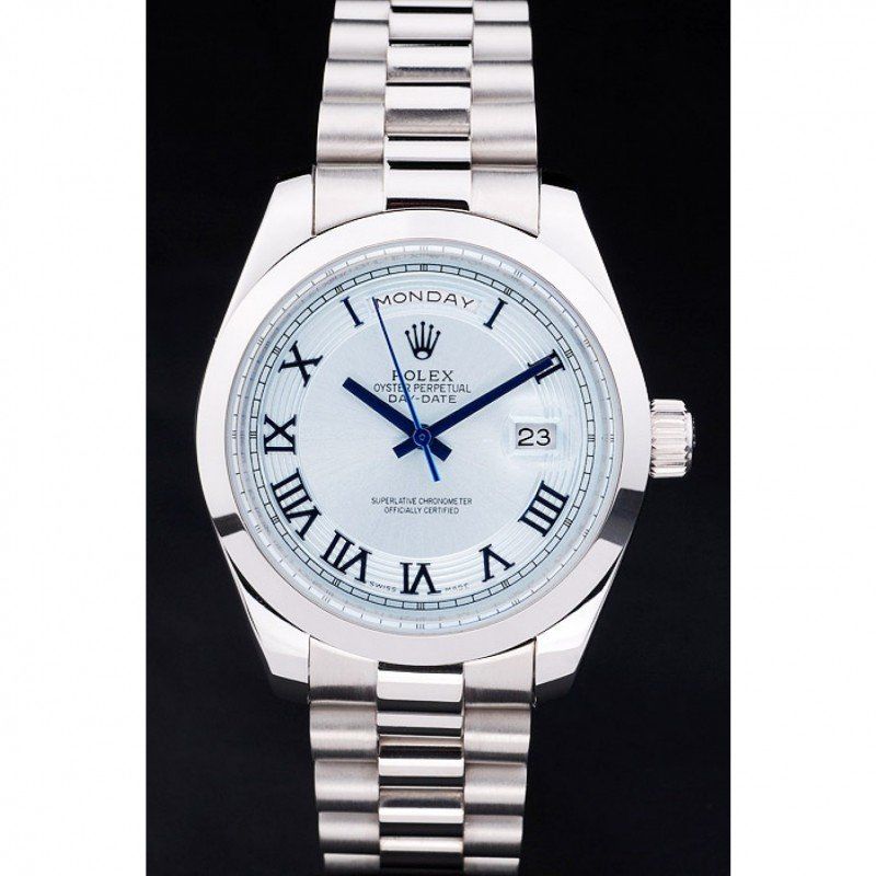 Rolex Day-Date 42mm White Dial RL197