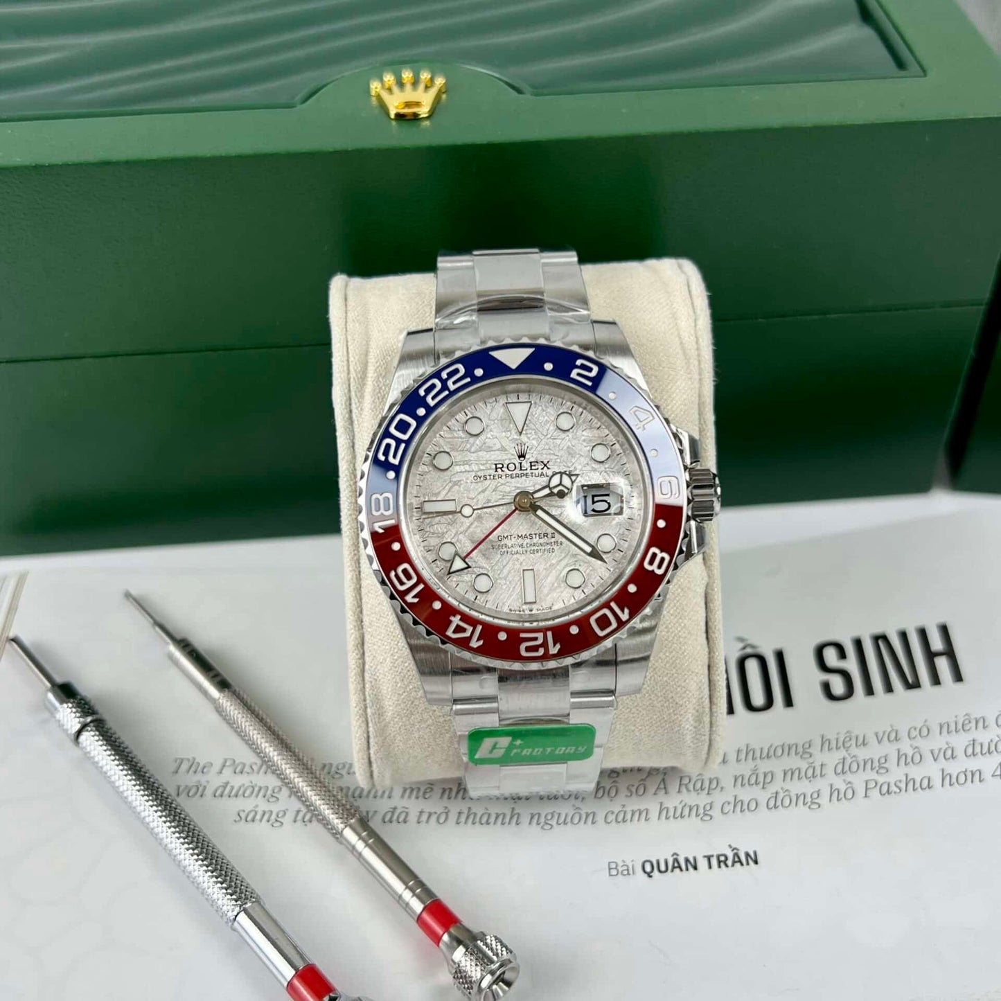 Rolex GMT-Master II Meteorite Dial 126719BLRO "Superman" Oyster