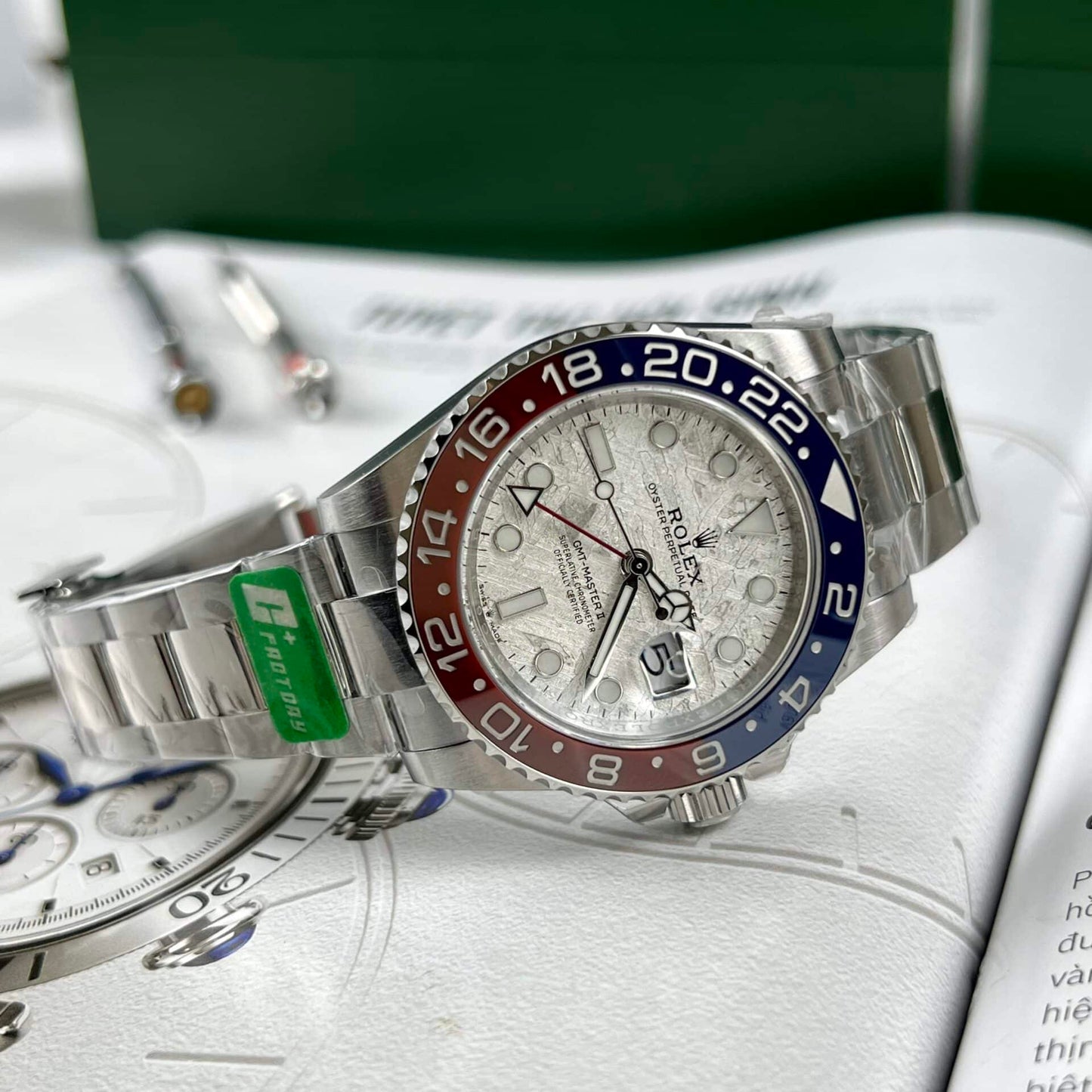 Rolex GMT-Master II Meteorite Dial 126719BLRO "Superman" Oyster