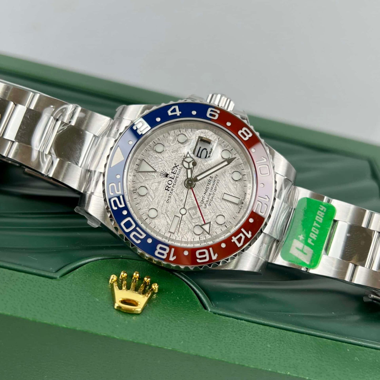 Rolex GMT-Master II Meteorite Dial 126719BLRO "Superman" Oyster