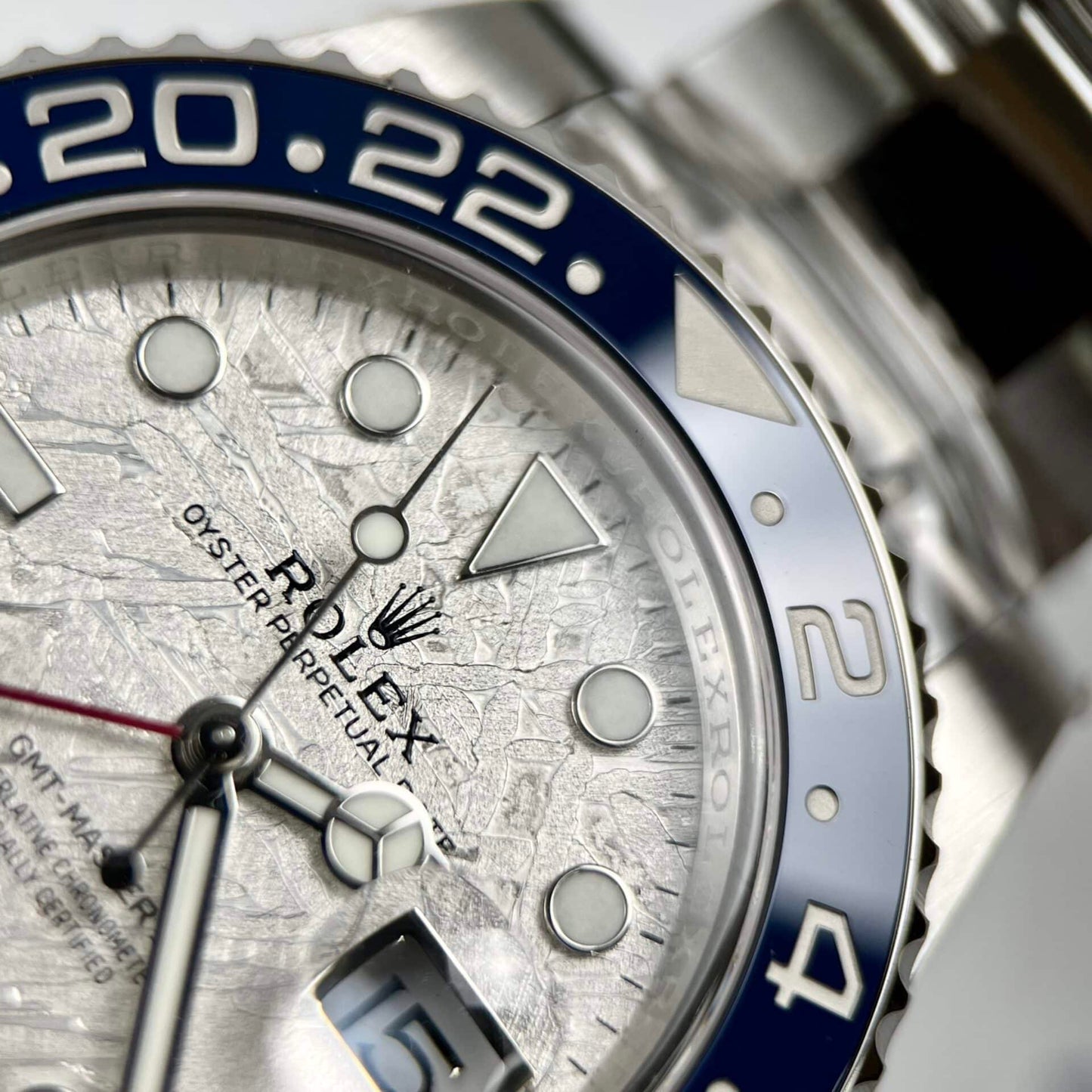 Rolex GMT-Master II Meteorite Dial 126719BLRO "Superman" Oyster