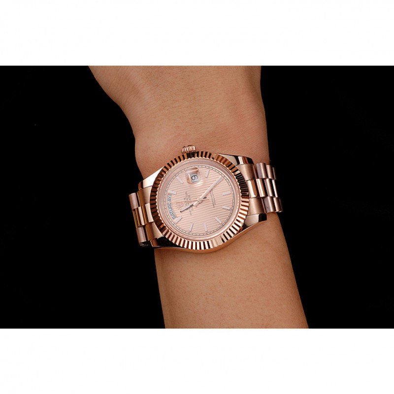 Rolex Day-Date 41mm Rose-Gold Dial REP016823