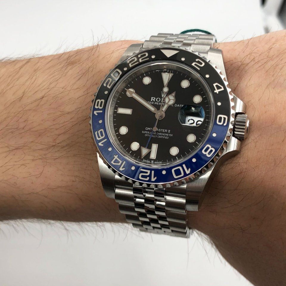 Rolex GMT-Master II Black Dial 126710BLNR "Batgirl"