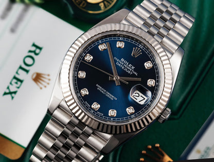Rolex Datejust Men's Watch 126334 Blue Dial