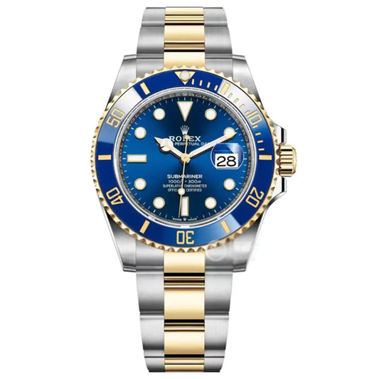Submariner 126613LB 40mm Two Tone Oyster Bracelet Blue Dial Watch