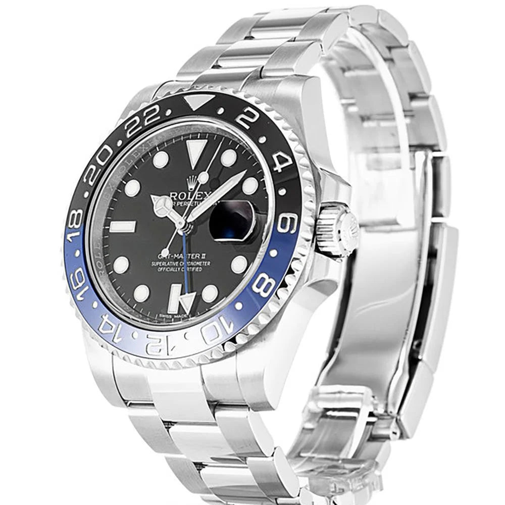 Rolex GMT-Master II 40mm Black Dial 116710BLNR "Batman"