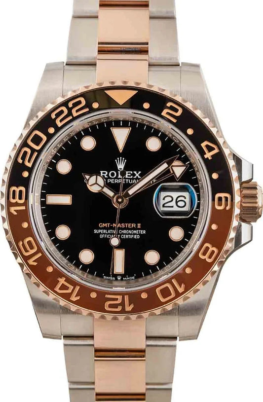 Rolex GMT-Master II 40mm Black Dial 126711CHNR Root Beer