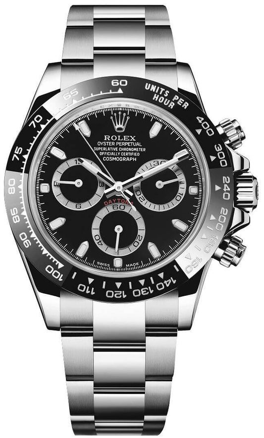 Rolex Daytona "Reverse Panda" Black Dial 116500LN